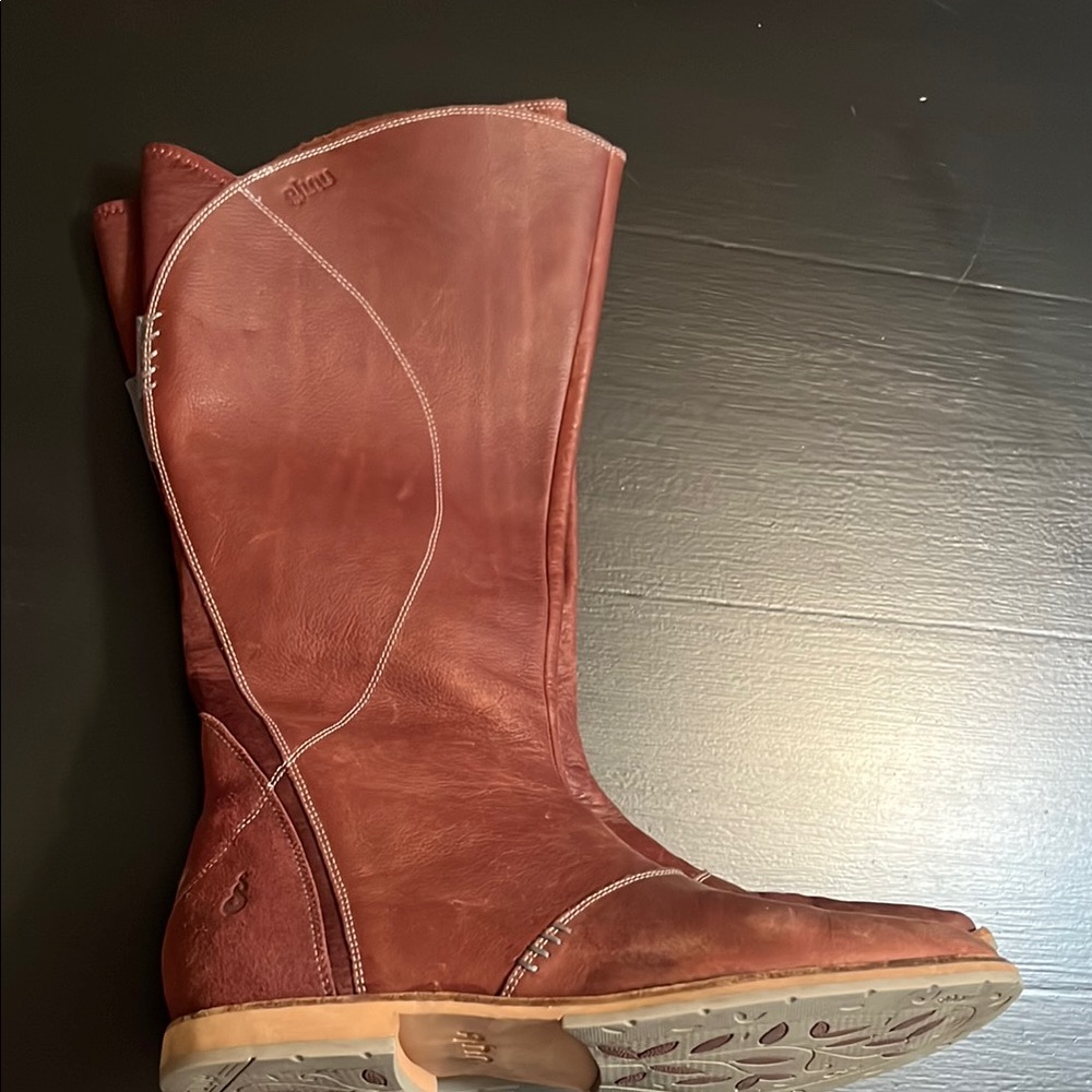Ahnu  Leather riding boots